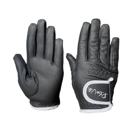 Dolce Vita Leather Kids Glove Black and White trim - Image 3