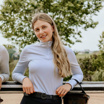 Blu Equestrian Base Layer Grey