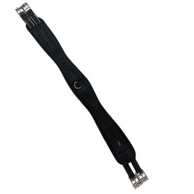 Unicorn Tack Shaped Memory Foam Girth Black