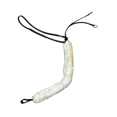 Unicorn Tack Sheepskin Martingale Cover Natural