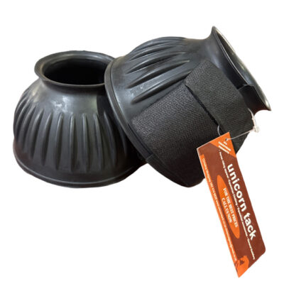 Unicorn Tack Overreach Boots Velcro Black