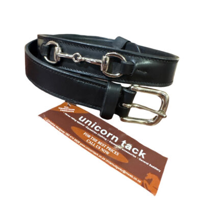 Unicorn Tack Snaffle Belt Black