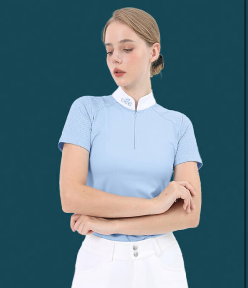DEE Short Sleeve Show Shirt Baby Blue - Image 2