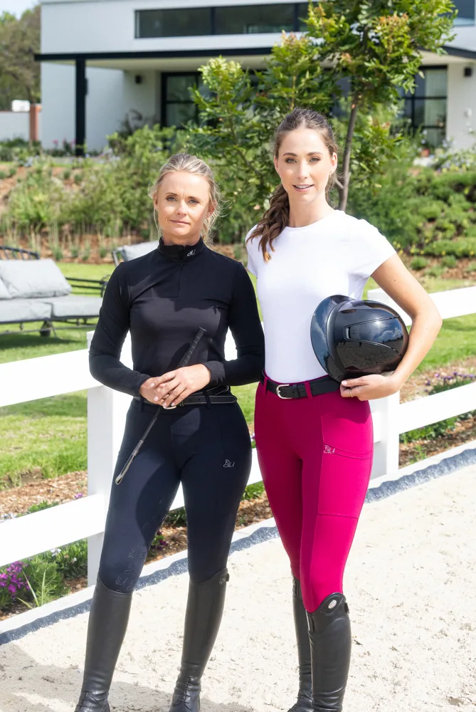 Blu Equestrian Legging Pomegranate - Image 6