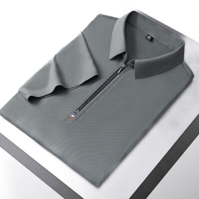 DEE Mens Short Sleeve Shirt Grey
