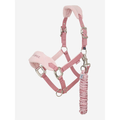 LeMieux Vogue Fleece Headcollar & Leadrope Blossom