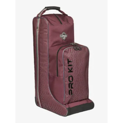 LeMieux Elite Pro Boot & Hat Bag Burgundy