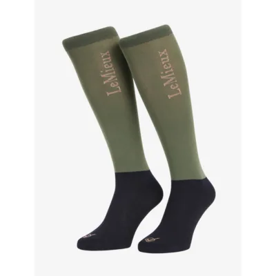 LeMieux Competition Socks Rosemary (Twin Pack)