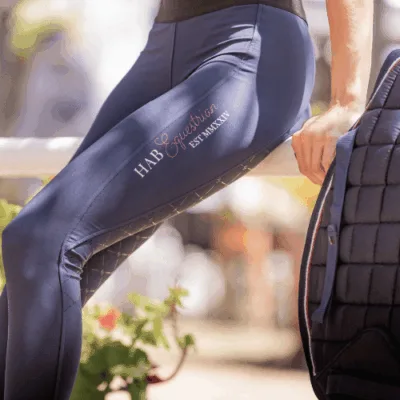 HAB Equestrian Riding Tights Navy