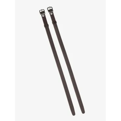 LeMieux Rubber Spur Straps Brown