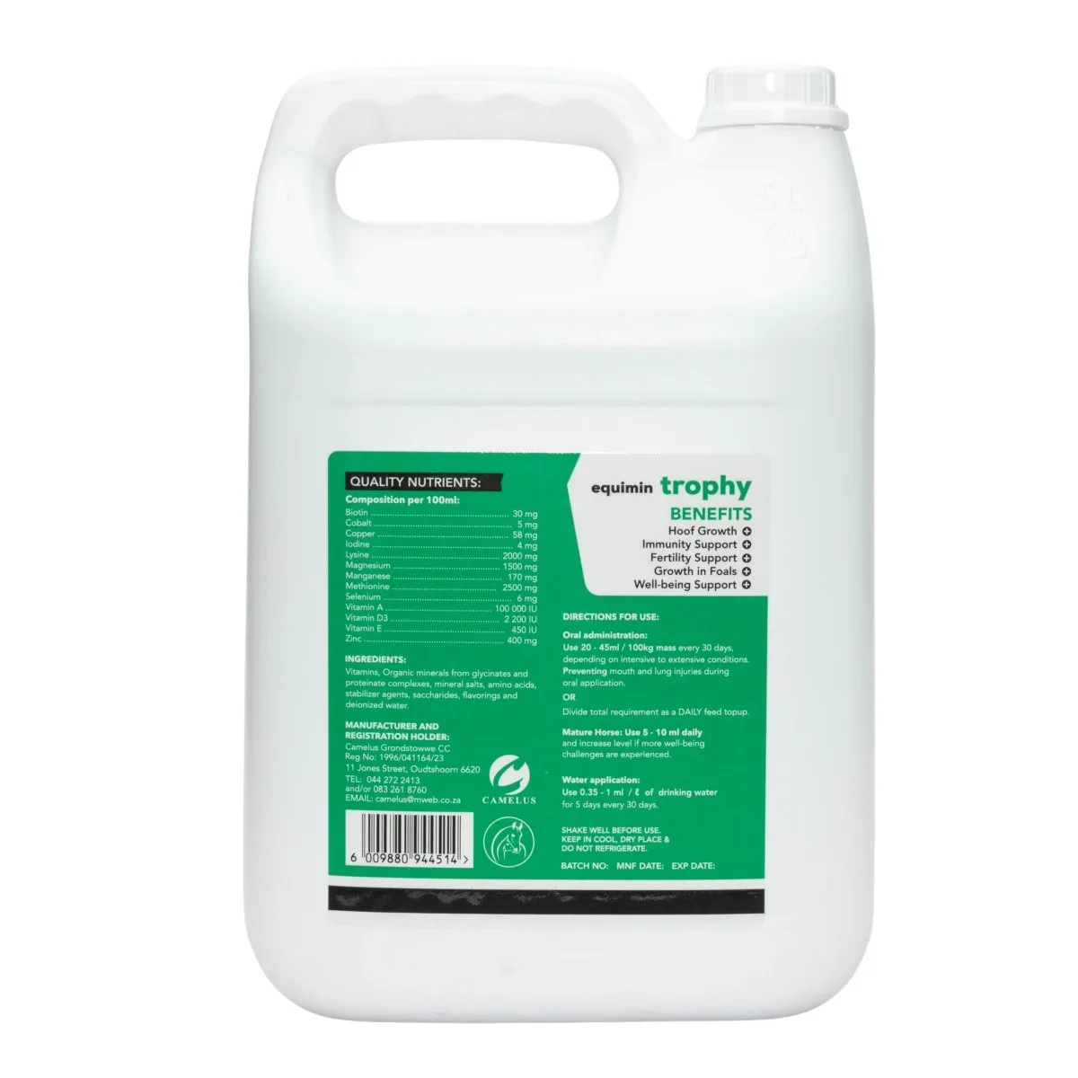 Camelus Equimin Trophy - Image 2