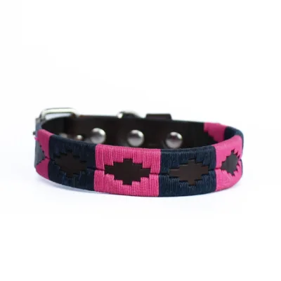 BGM Argentine Dog Collar Rosa