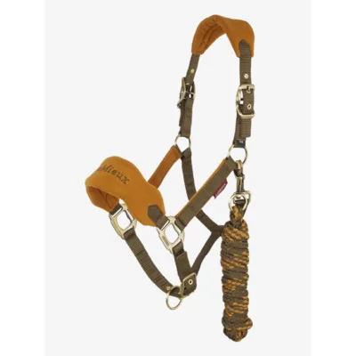 LeMieux Vogue Fleece Headcollar & Leadrope Alpine