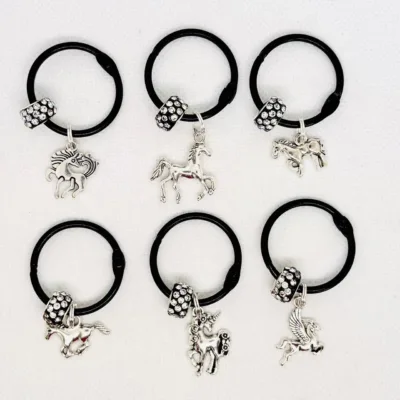 Meadow Sip Sets - charm drink identifiers - Classy Black