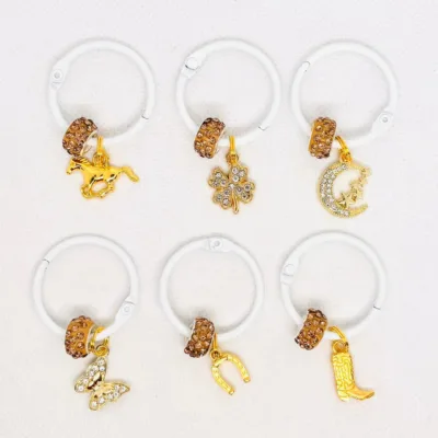Meadow Sip Sets - charm drink identifiers - Glam Gold