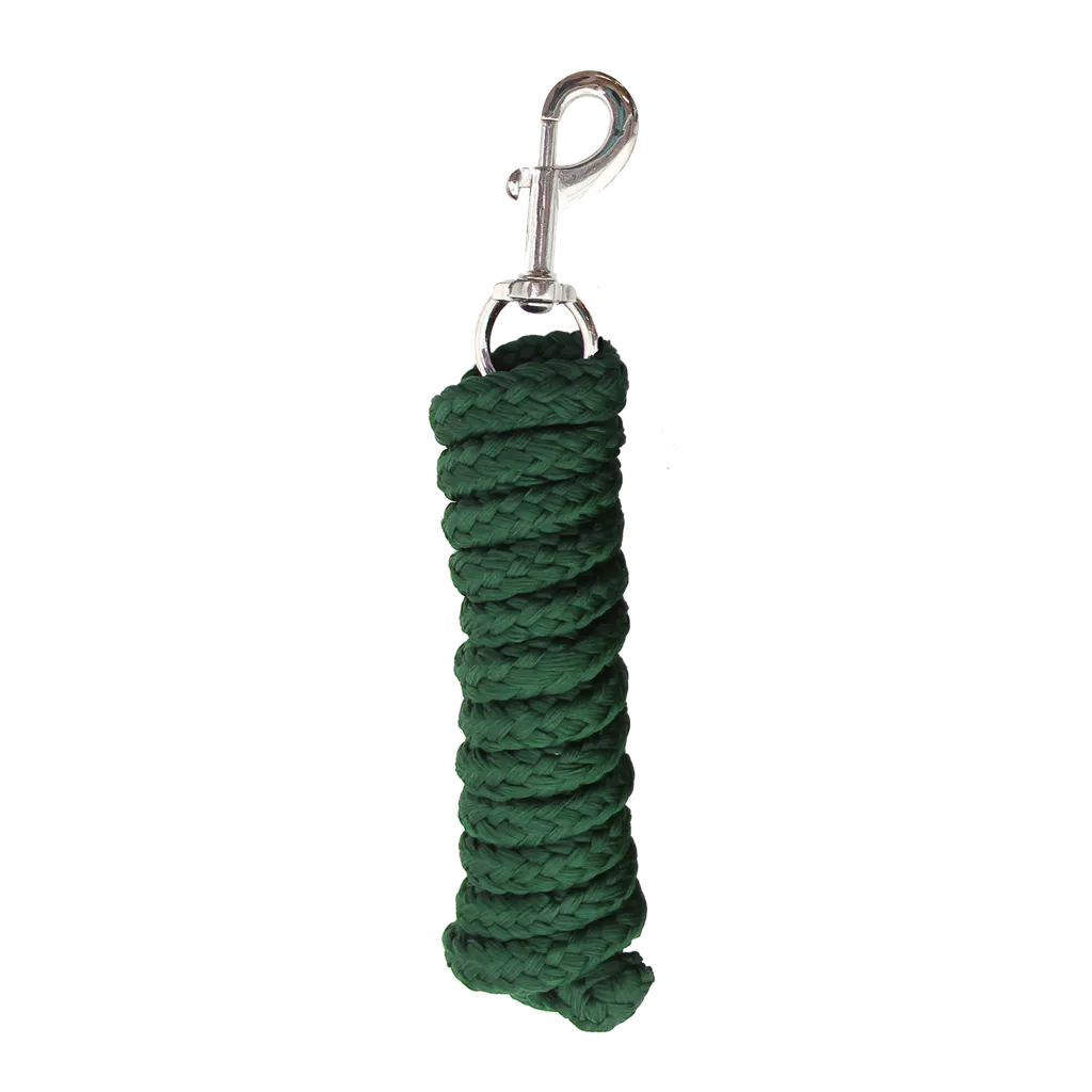 Equistyle Braided Rope Lead Green