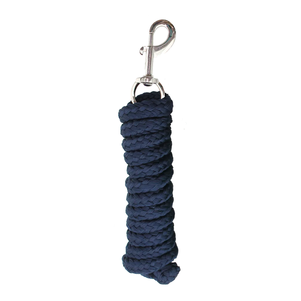 Equistyle Braided Rope Lead Navy