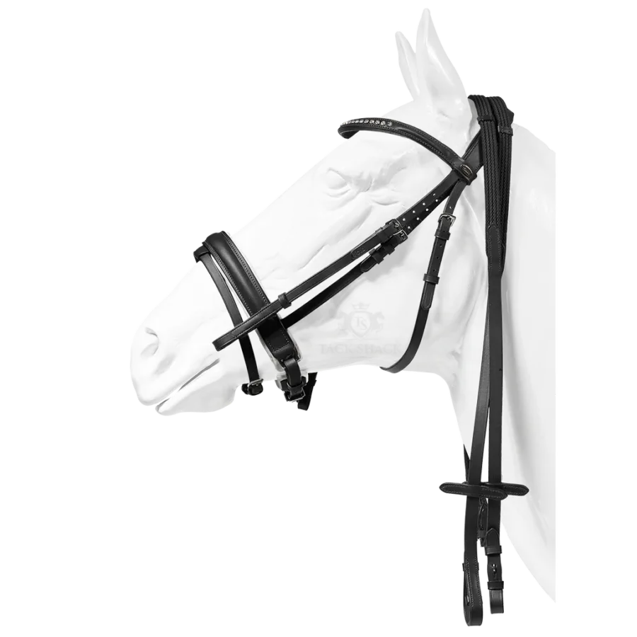 Capriole Bridle Classic Black – Orange Horse