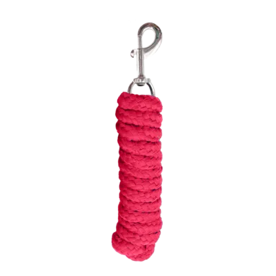 Equistyle Braided Rope Lead Pink