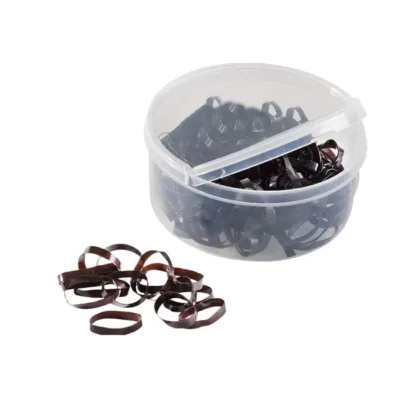 Silicone Plaiting Bands Tub (3 colours)