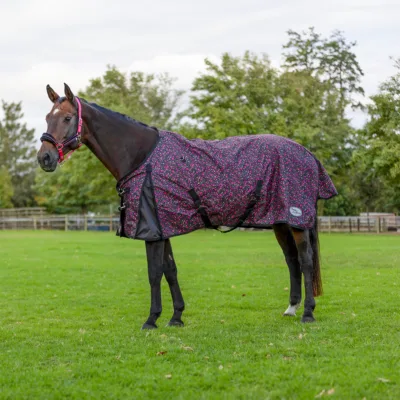 Storm Buster Rain Sheet - Cotton Lining in Floral Print (125cm - 155cm)