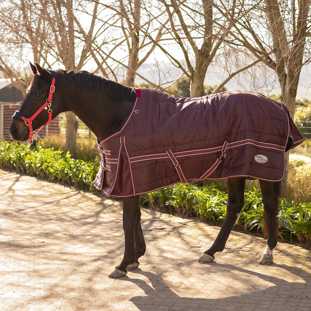 Stable Buster Duvet Blanket - Burgundy