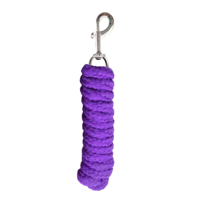 Equistyle Braided Rope Lead Purple