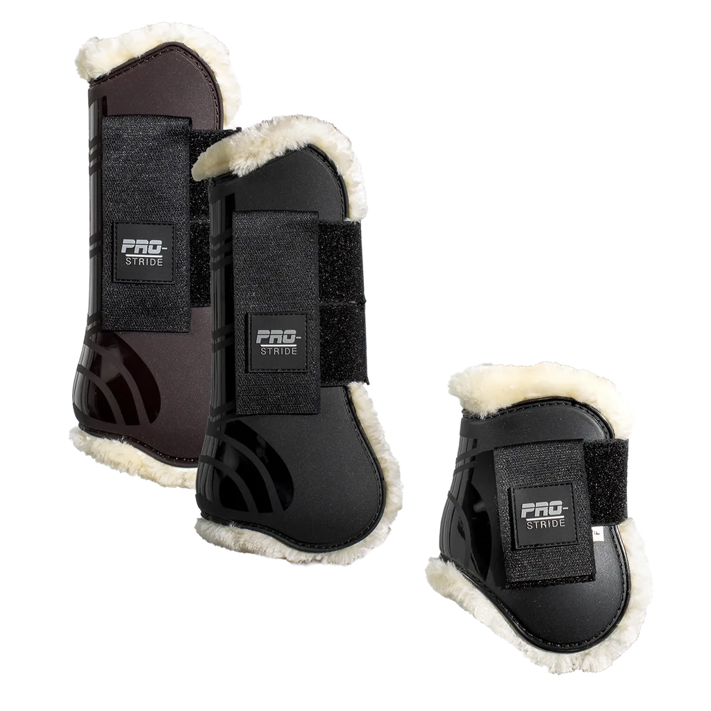 Pro Stride Sheepskin Tendon Boot Set