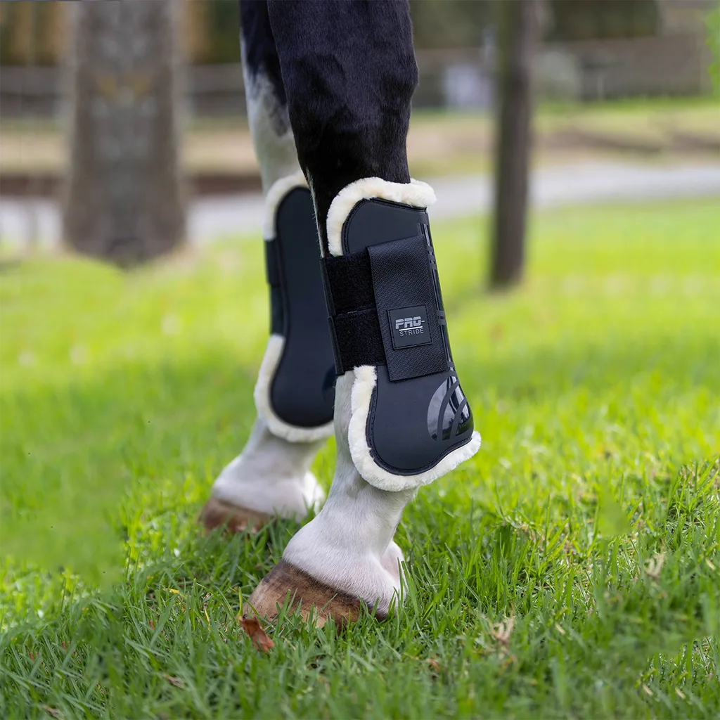 Pro Stride Sheepskin Tendon Boot Set - Image 3