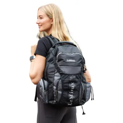 LeMieux Pro Rucksack Navy Black