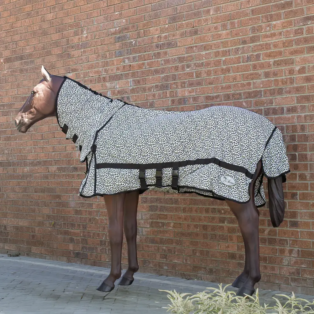 Royal Misty Fly Sheet with Jade Leopard Print 145cm