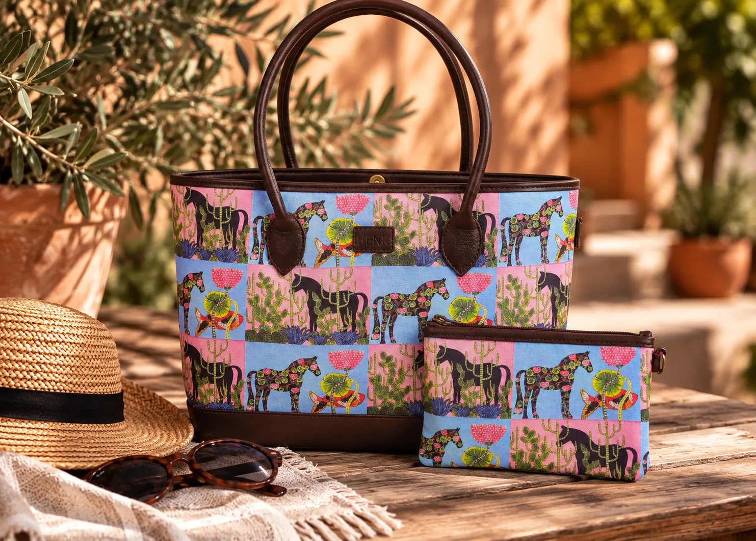 Henk Tote Bag - Equus Herd