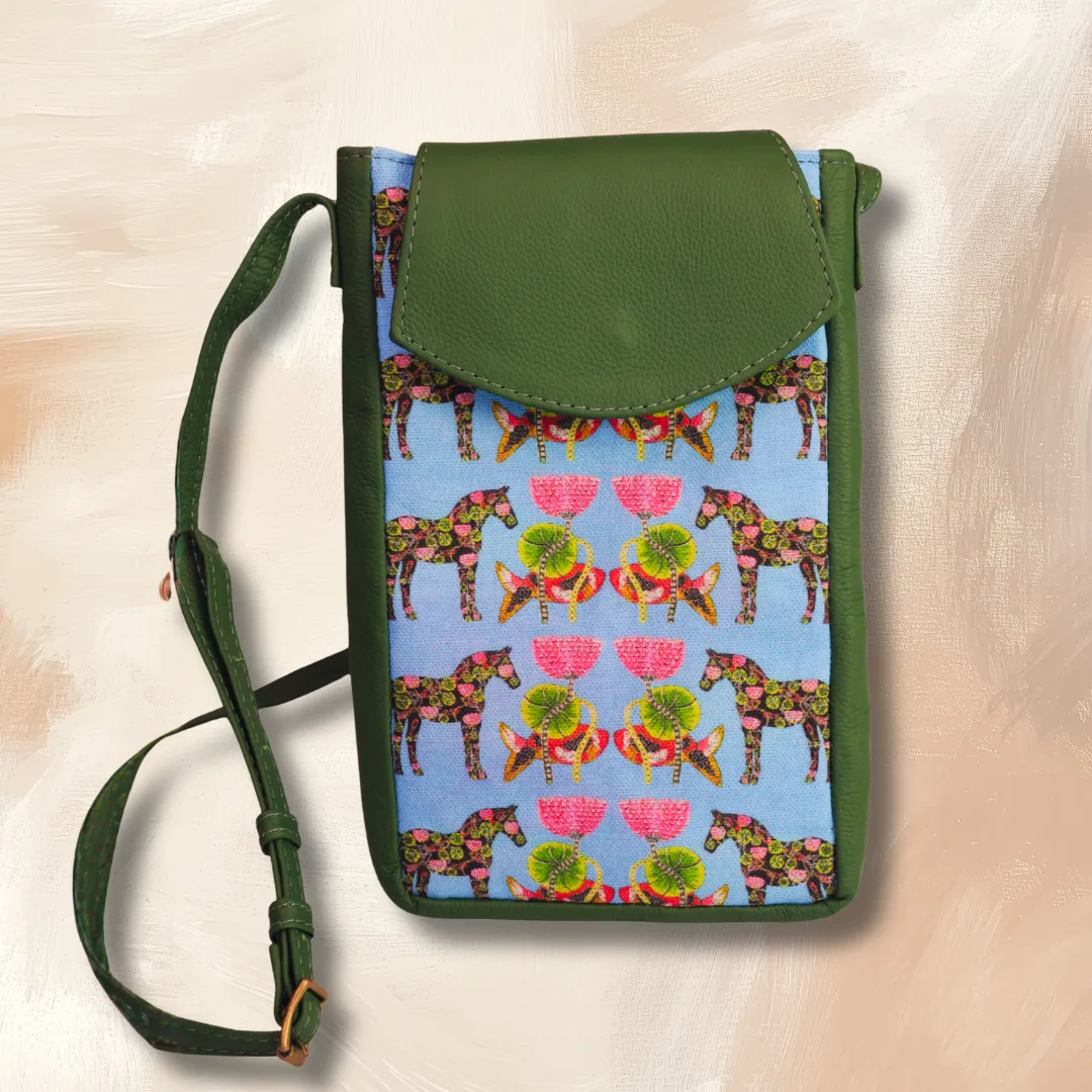 Henk Shoulder Bag - Equus Herd Green - Image 3