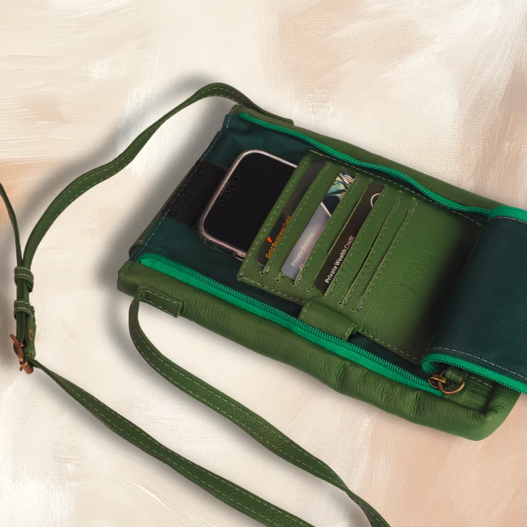 Henk Shoulder Bag - Equus Herd Green - Image 2