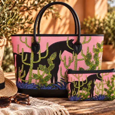 Henk Tote Bag - Equus Black Horse