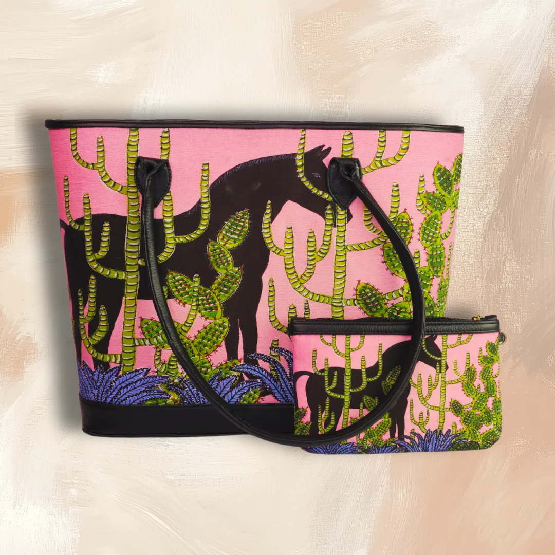 Henk Tote Bag - Equus Black Horse - Image 3