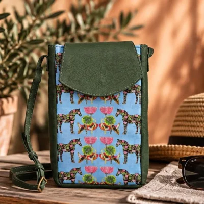 Henk Shoulder Bag - Equus Herd Green