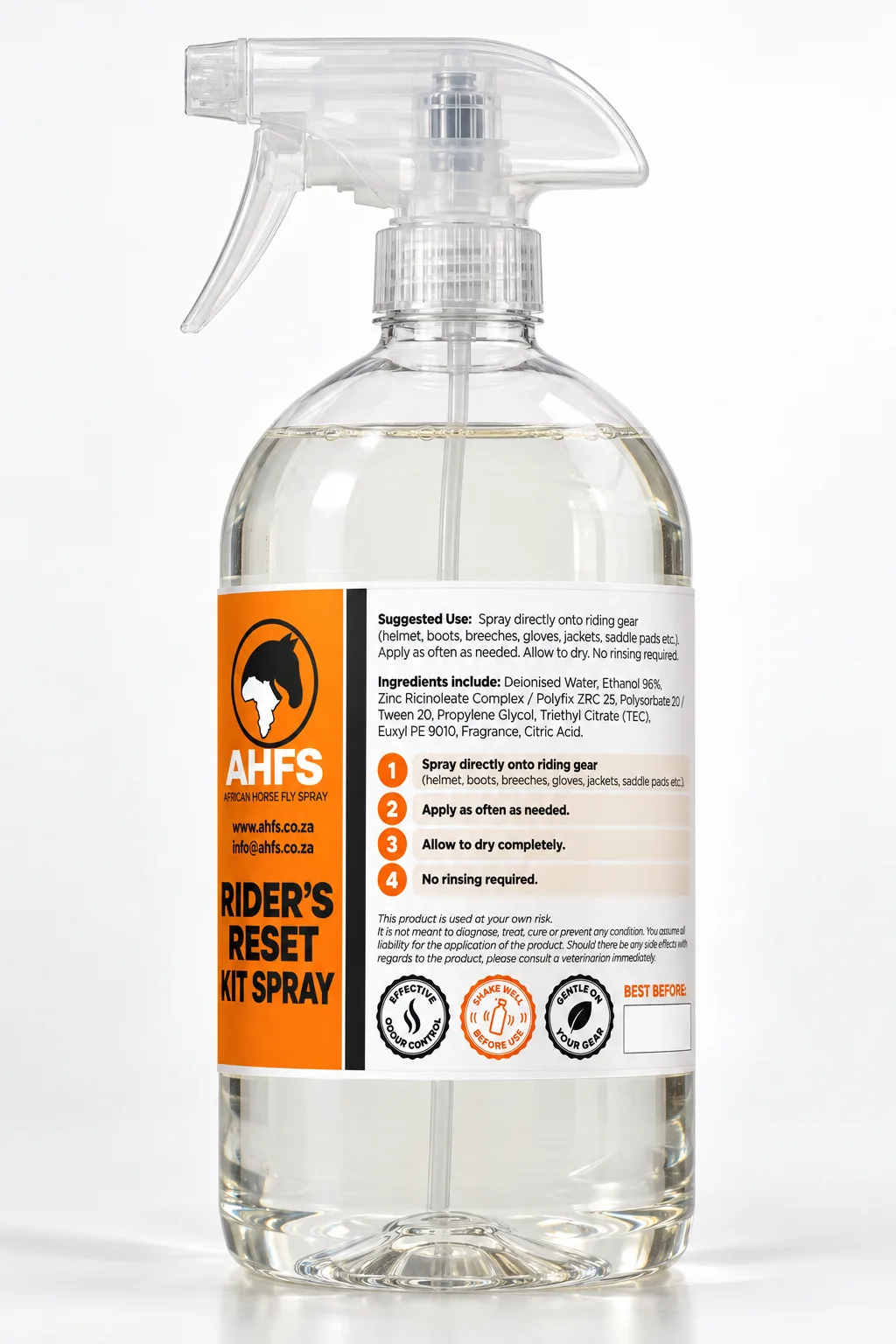 AHFS Riders Reset Kit Spray