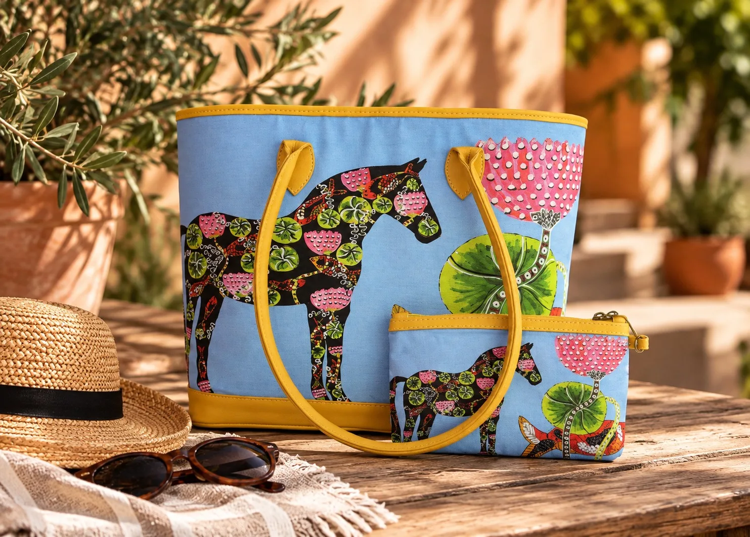 Henk Tote Bag - Equus Sun